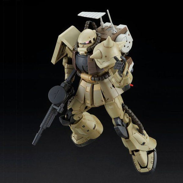 P-Bandai RG 1/144 Zaku Mine Layer action pose 1
