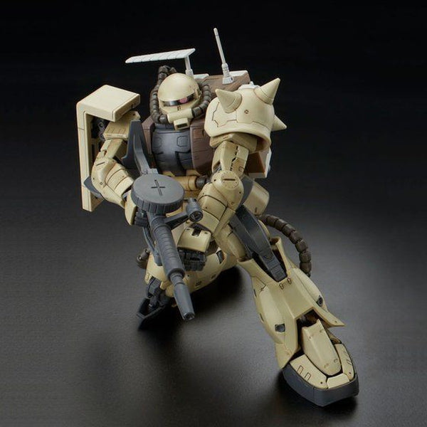 P-Bandai RG 1/144 Zaku Mine Layer kneeling pose