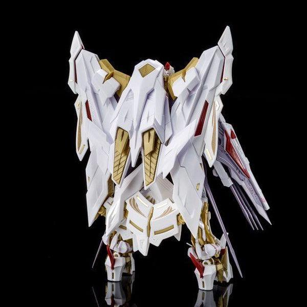 P-Bandai 1/144 RG MBF-P01-RE3 Astray Gold Frame Amatsu HANA rear view.