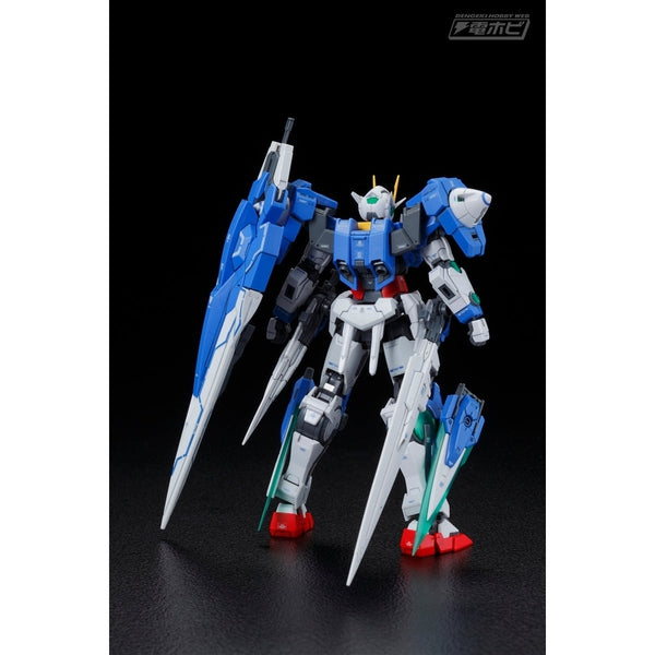 P-Bandai 1/144 RG 00 Gundam Seven Sword rear view.