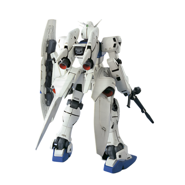 Bandai 1/100 MG RX-78 GP03S Gundam rear view.