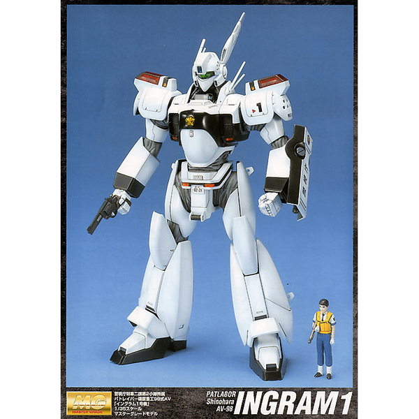 Bandai 1/35 MG Patlabor Ingram 1st front on view.