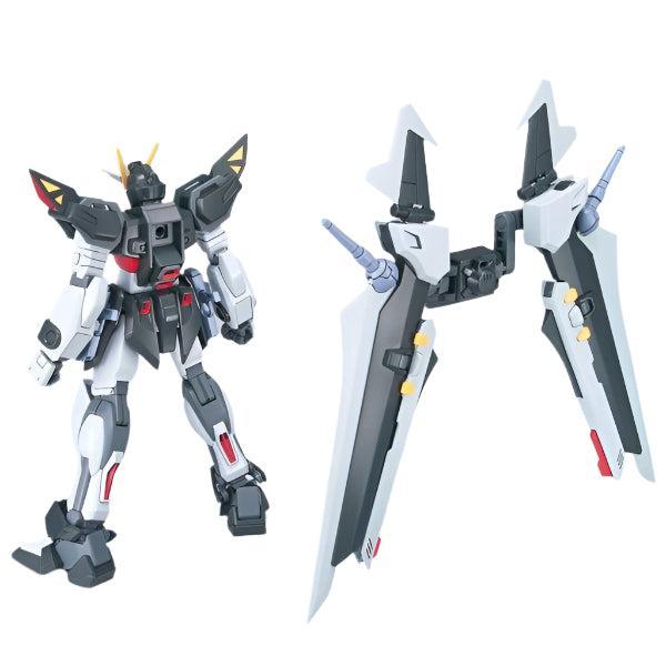 Bandai 1/144 HG Strike Noir Gundam rear view backpack off