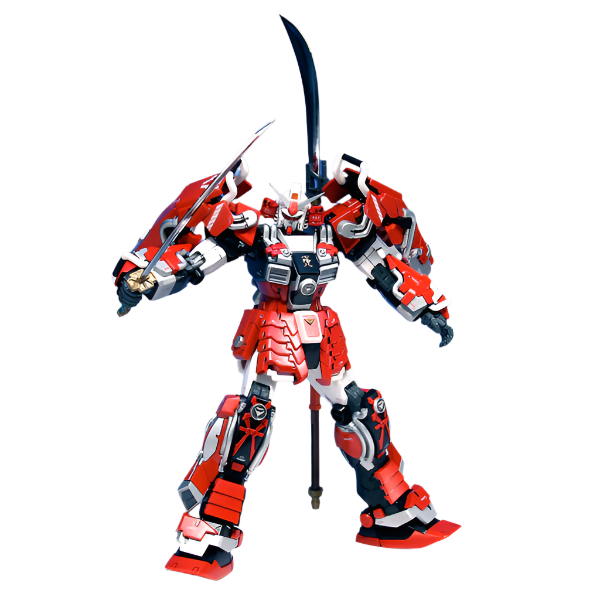 Bandai 1/100 MG Shin Musha Gundam front on