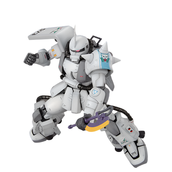 Bandai 1/100 MG MS-06R-1A Zaku II Shin Matsunaga Version 2.0 action pose