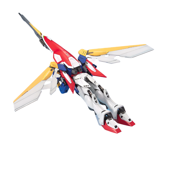 Bandai 1/100 MG XXXG-0IW Wing Gundam  transformed rear view.