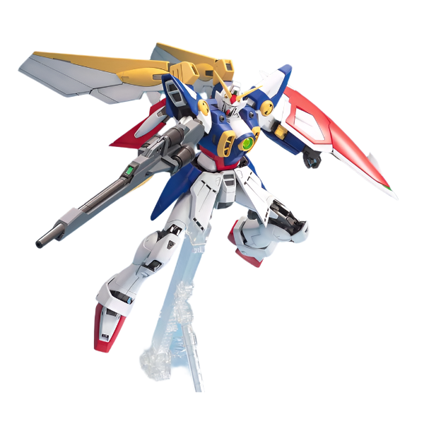 Bandai 1/100 MG XXXG-0IW Wing Gundam  action pose