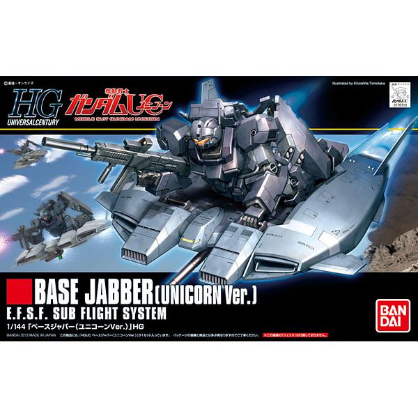 Bandai 1/144 HGUC Base Jabber (Unicorn Ver) package artwork