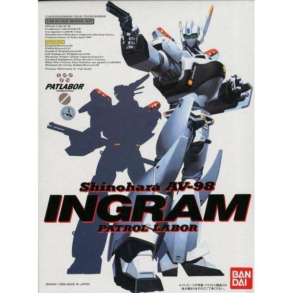 Bandai 1/60 Shinohara AV-98 Ingram package art
