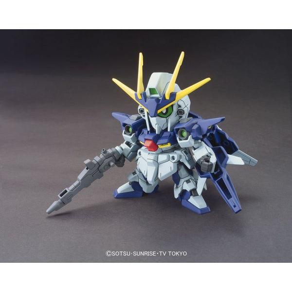 Bandai BB 398 Lightning Gundam front on view.