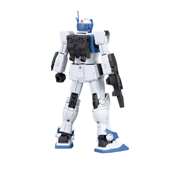 Bandai 1/144 HG GM Guard Custom rear view.