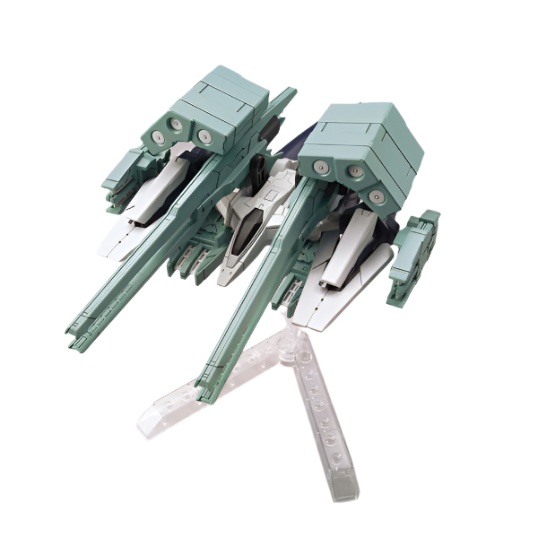 Bandai 1/144 HGBC HWS & SV Custom Weapon Set front on view.
