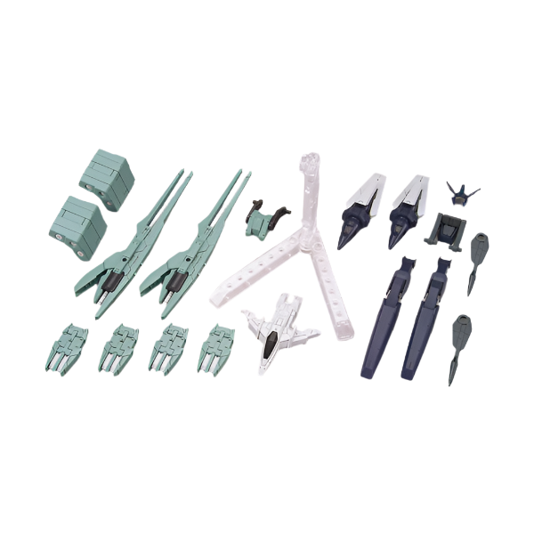 Bandai 1/144 HGBC HWS & SV Custom Weapon Set inclusions