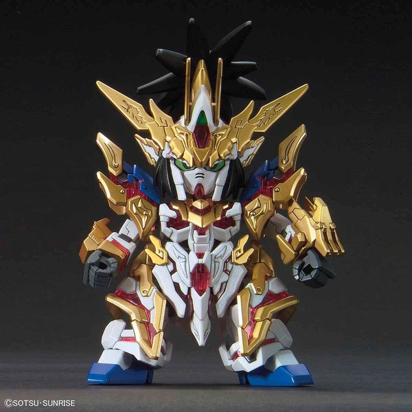 Bandai SD Sangoku Soketsuden Lui Bei Unicorn Gundam front on view 2