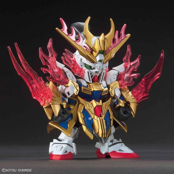 Bandai SD Sangoku Soketsuden Zhang Fei God Gundam front view2