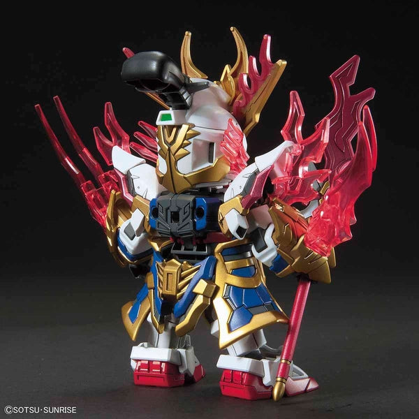 Bandai SD Sangoku Soketsuden Zhang Fei God Gundam rear view
