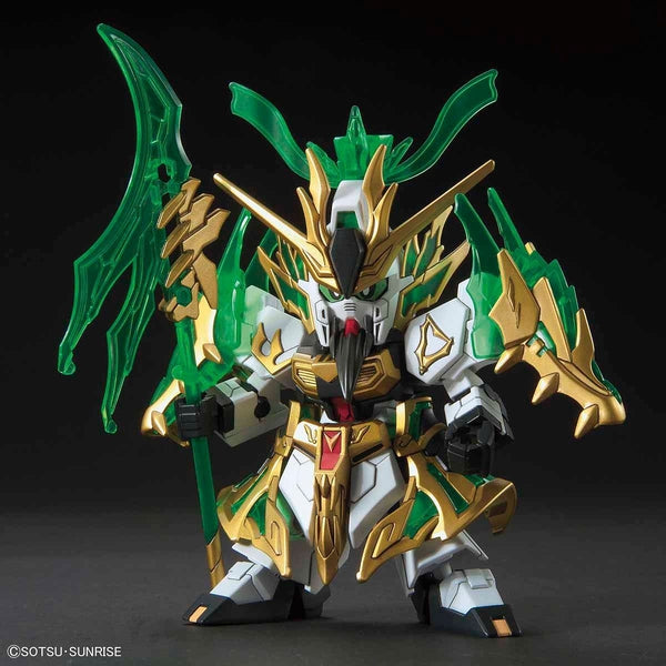 Bandai SD Sangoku Soketsuden Incho Kanu Nu Gundam front on pose