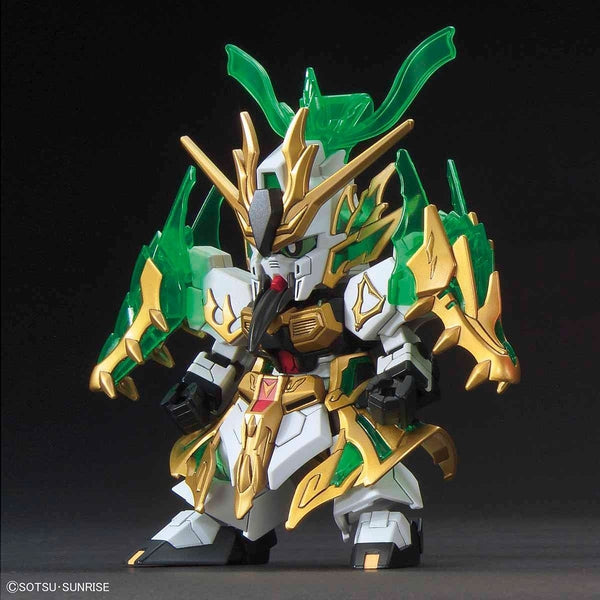 Bandai SD Sangoku Soketsuden Incho Kanu Nu Gundam with  lui Bei's weapons