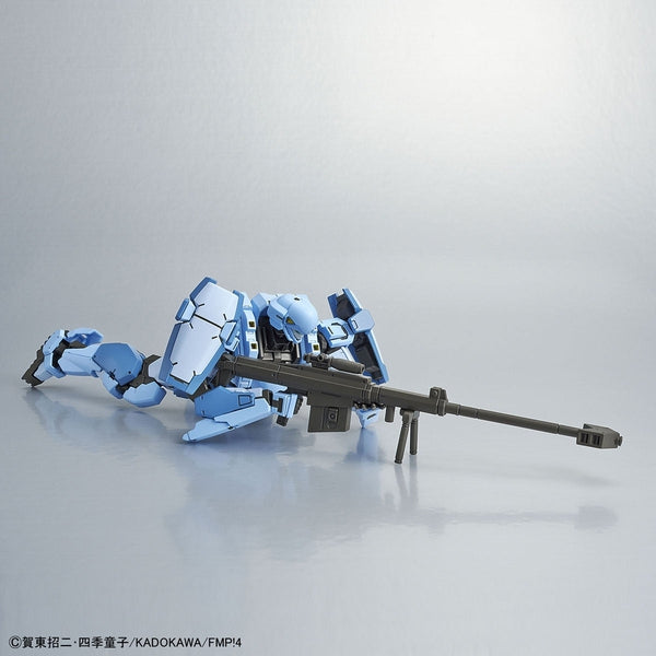 Bandai 1/60 Gernsback Ver.IV (Agressor Squadron) sniper pose on ground