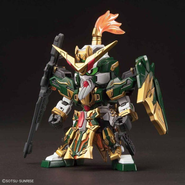Bandai SD Sangoku Soketsuden Huang Zhong Gundam Dynames front on view.