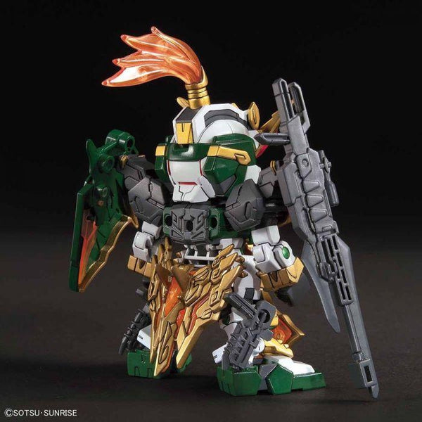 Bandai SD Sangoku Soketsuden Huang Zhong Gundam Dynames rear view.