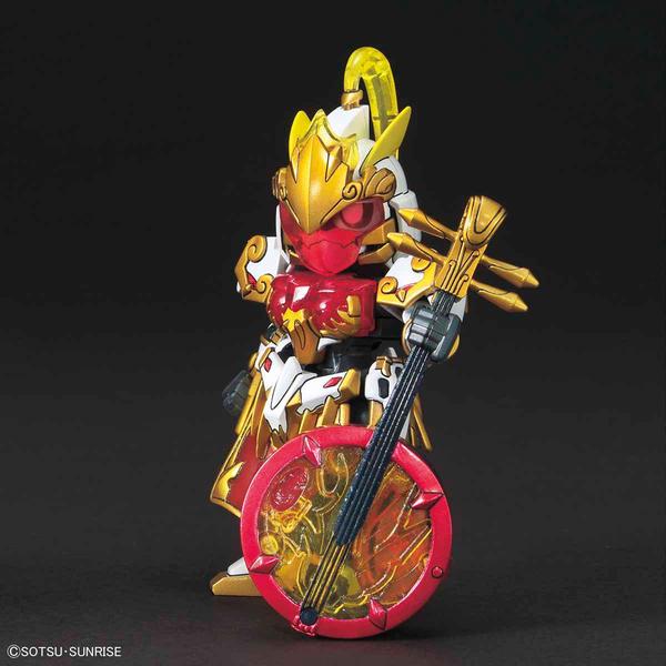 SD Sangoku Soketsuden Da Qiao Gundam Artemie  Xiao Qiao GN Archer  action pose with weapon. 