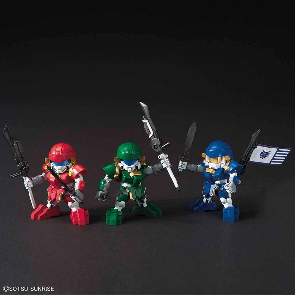 Bandai SD Sangoku Soketsuden Bug & Buduibing Set action pose