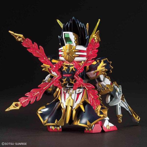 Bandai SD Sangoku Soketsuden Gan Ning Crossbone Gundam rear view.