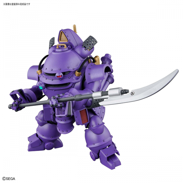 Bandai 1/20 HG Kobu Kai Sumire Kanzaki Type action pose with weapon. 1