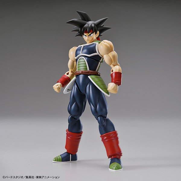 Bandai Figure Rise Standard Bardock front on view.