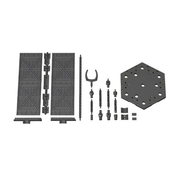 Bandai 1/144 30MM Customise Scene Base 01 inclusions