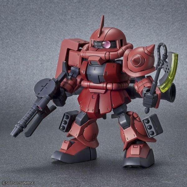 Bandai SDCS Char's Zaku II  action pose