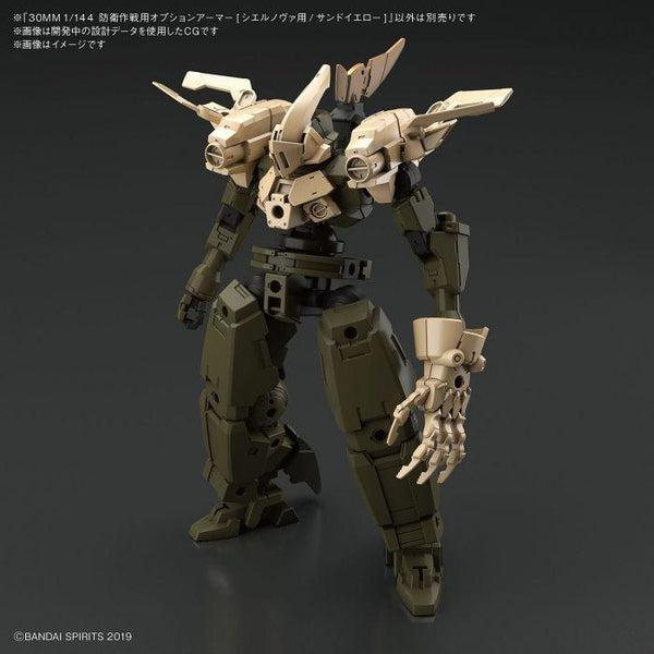 Bandai 1/144 NG 30MM Option Armour for Defense Operations (Sand Yellow) example use 1