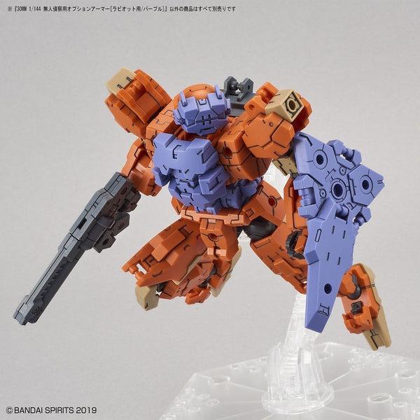 Bandai 1/144 NG 30MM eEXM-21 Option Armour  for Spy Drone Rabiot Exclusive(Purple) example use 1