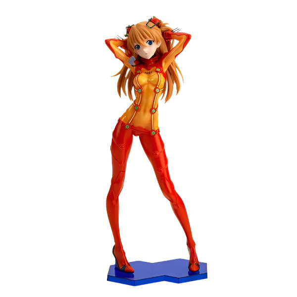 Labo Shikinami Asuka Langley front on view. cgi image