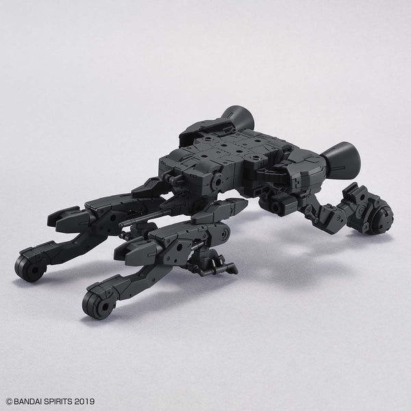Bandai 1/144 NG 30MM EXA Vehicle (Space Craft Ver.)- Black front on view.
