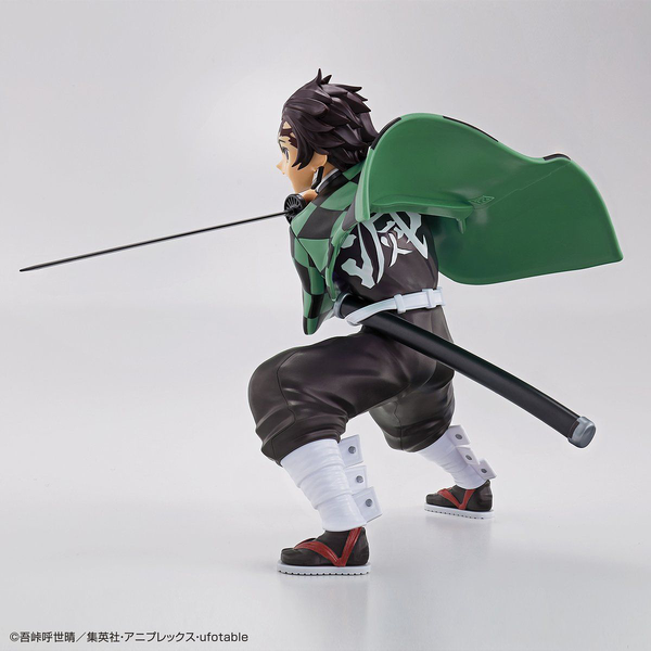 Bandai Demon Slayer Kimetsu Model - Tanjiro Kamado rear view.