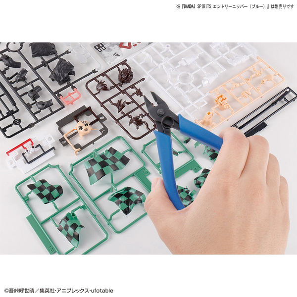 Bandai Demon Slayer Kimetsu Model - Tanjiro Kamado sprue layout for entire model