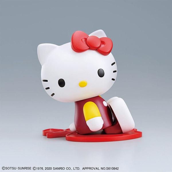 Bandai SD Hello Kitty/Char's Zaku II Gundam kitty side on 