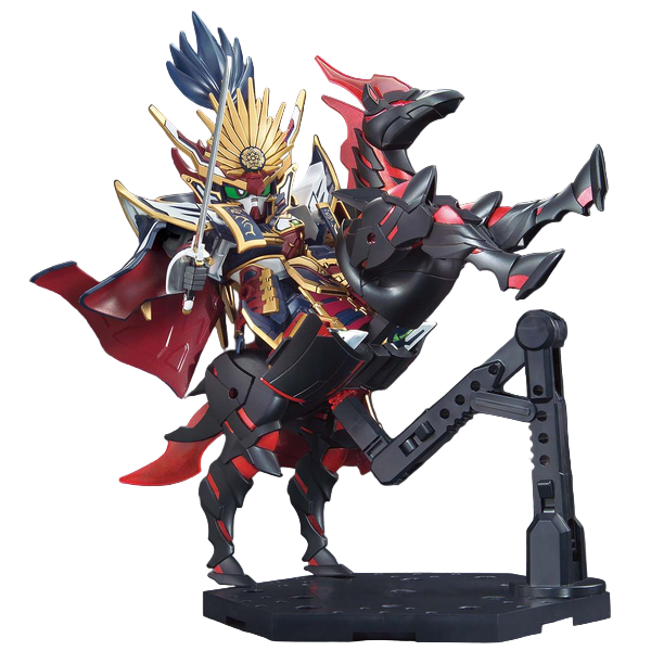 Bandai SDW Heroes War Horse action pose with SDW Heroes figure as a rider
