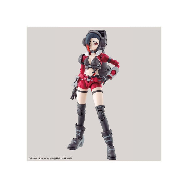 Bandai Girl Gun Lady Commander Daisy front on view.