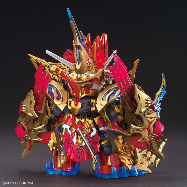 Bandai SDW Heroes Wukong Impulse Gundam DX Set  rear view.