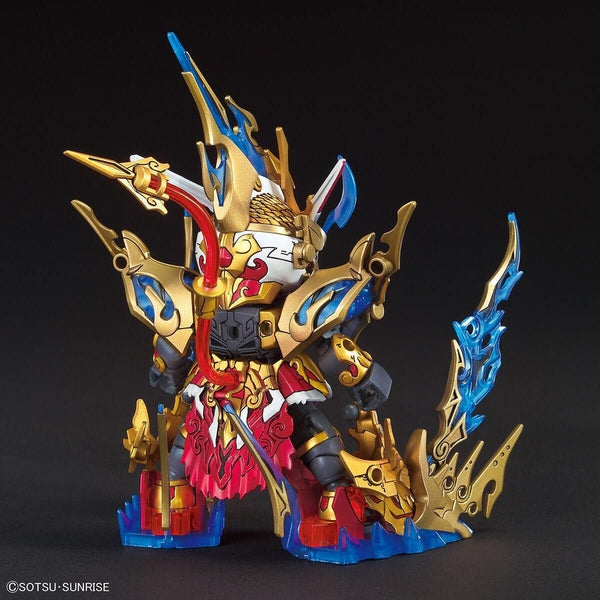 Bandai SDW Heroes Wukong Impulse Gundam DX Set rear view. blue option