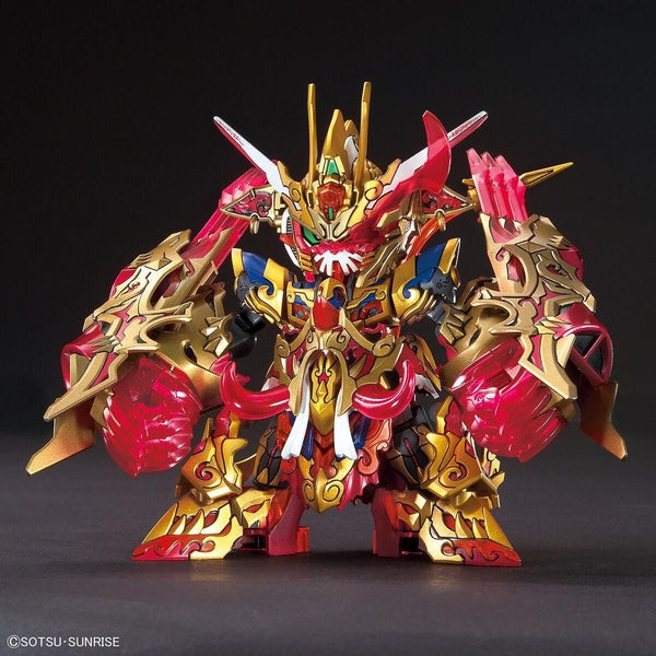 Bandai SDW Heroes Wukong Impulse Gundam DX Set front on view. red option