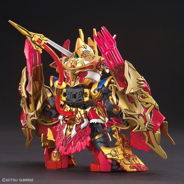 Bandai SDW Heroes Wukong Impulse Gundam DX Set rear view. red option 2