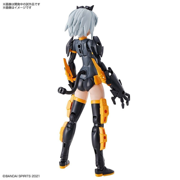 Bandai 1/144 NG 30MS SIS-G00 Richetta (Colour A) rear view with optional parts