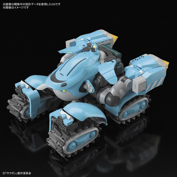 Bandai HG Big Tony Gagamba/Memenpu transformed into vehicle mode