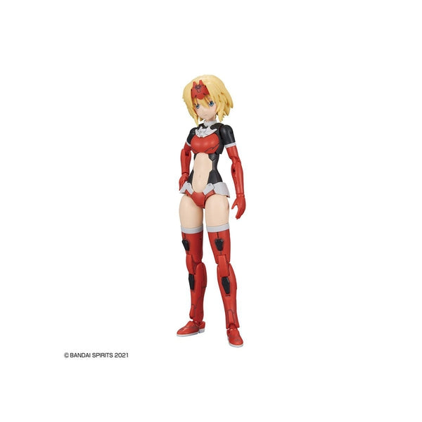 Bandai 1/144 NG 30MS SIS-GC69R Alka-Carti (Quartet Form) front on view no armour
