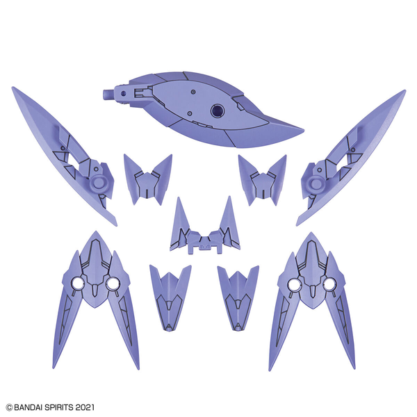 Bandai 1/144 NG 30MS Optional Parts Set 4 (Stealth Armour) included armour