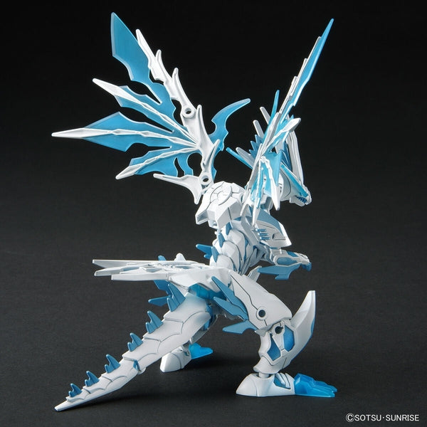 Bandai SDW Heroes Shine Graper Dragon action pose rear view.